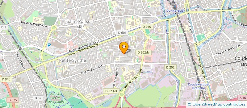 localisation de l'entreprise MONSIEUR TONY LIGNIE à DUNKERQUE