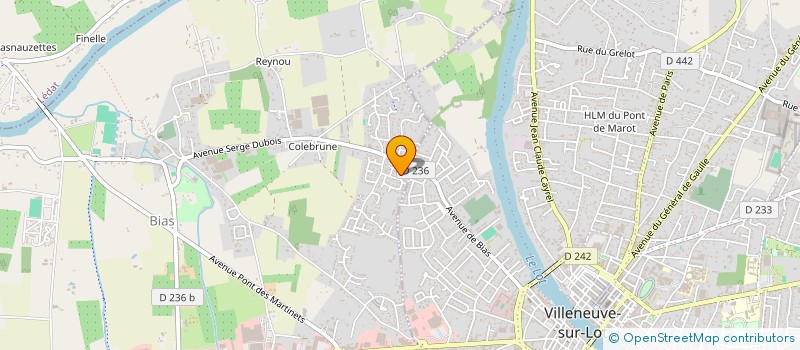 localisation de l'entreprise MONSIEUR TONY LIORIT  BIAS