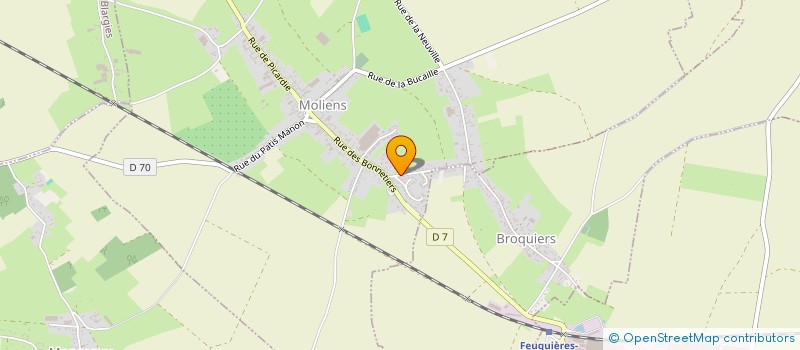 localisation de l'entreprise MONSIEUR TONY LOCQUE  MOLIENS