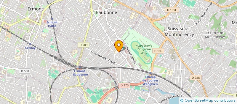 localisation de l'entreprise MONSIEUR TONY MACEDO à EAUBONNE