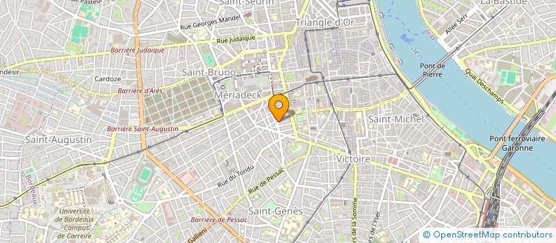 localisation de l'entreprise MONSIEUR TONY MAHOUNGOU à BORDEAUX