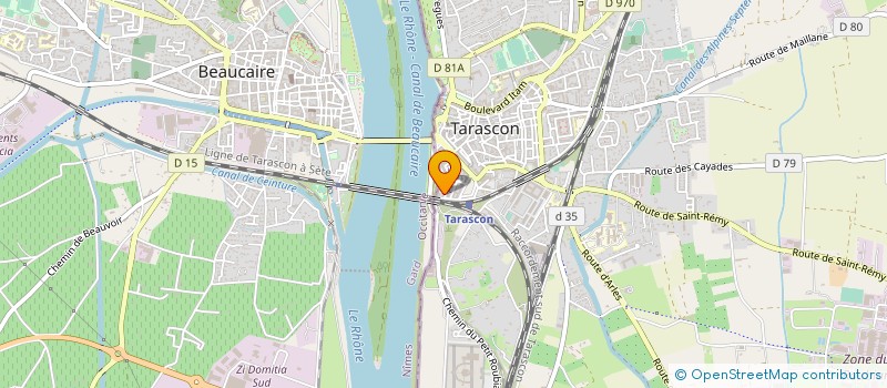 localisation de l'entreprise MONSIEUR TONY MAILLE  TARASCON