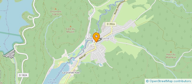 localisation de l'entreprise MONSIEUR TONY MAKAROF à CELLES-SUR-PLAINE
