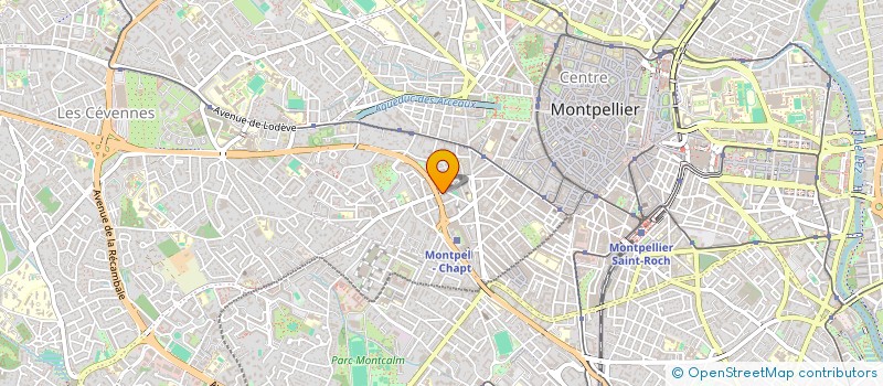 localisation de l'entreprise MONSIEUR TONY MALLA à MONTPELLIER