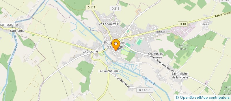 localisation de l'entreprise MONSIEUR TONY MANDOU  PONT-L'ABBE-D'ARNOULT