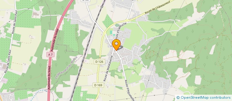 localisation de l'entreprise MONSIEUR TONY MARCHAUD  ESPELUCHE