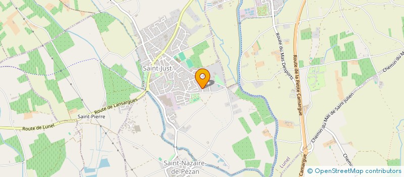 localisation de l'entreprise MONSIEUR TONY MARTINS  LUNEL