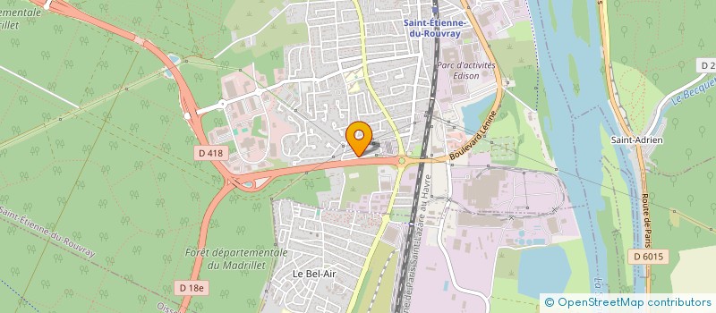 localisation de l'entreprise MONSIEUR TONY MARTINS FERNANDES  SAINT-ETIENNE-DU-ROUVRAY