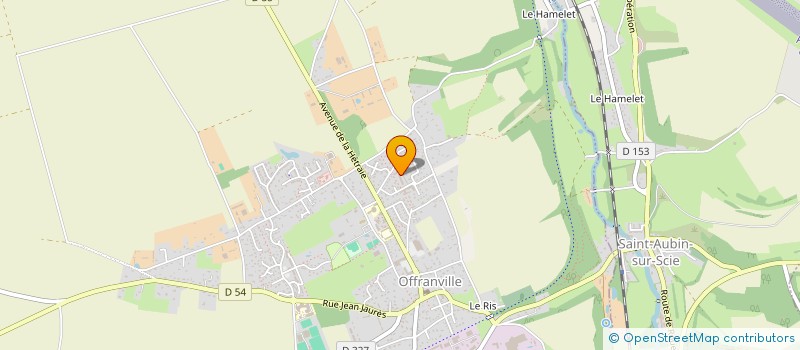 localisation de l'entreprise MONSIEUR TONY MAUROUARD  OFFRANVILLE