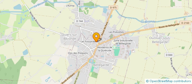 localisation de l'entreprise MONSIEUR TONY MAYER à BELLEGARDE