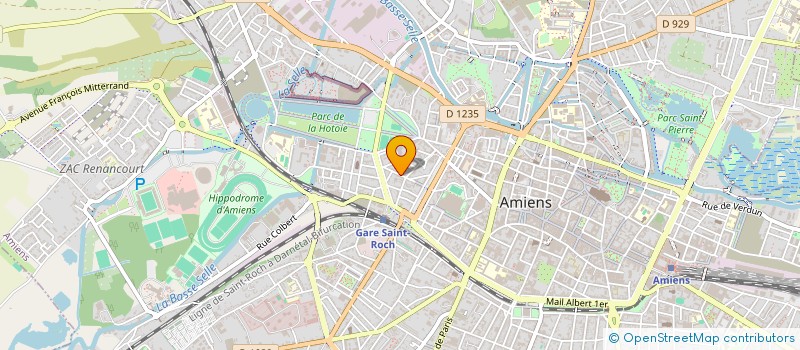 localisation de l'entreprise MONSIEUR TONY MENDES DE CARVALHO  AMIENS