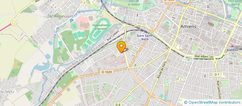 localisation de l'entreprise MONSIEUR TONY MERCIER  AMIENS