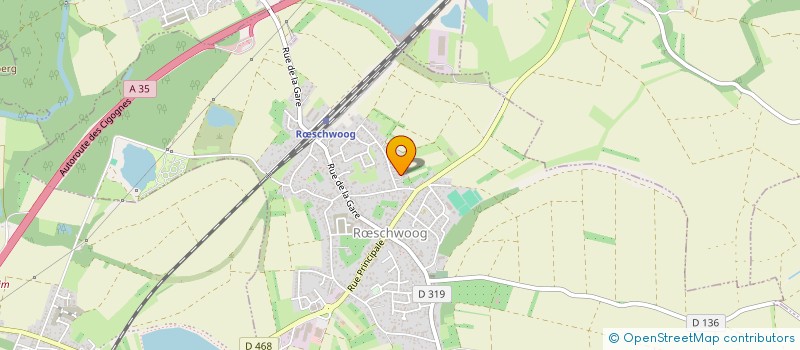 localisation de l'entreprise MONSIEUR TONY MERCKLING  RSCHWOOG