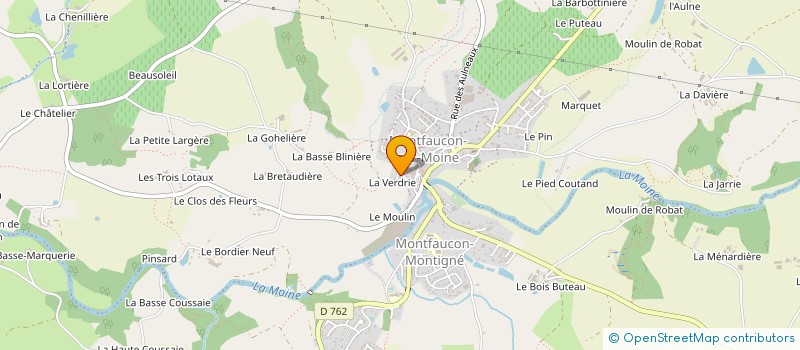 localisation de l'entreprise MONSIEUR TONY MERUZ à SEVREMOINE