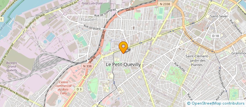 localisation de l'entreprise MONSIEUR TONY MOIRE  LE PETIT-QUEVILLY