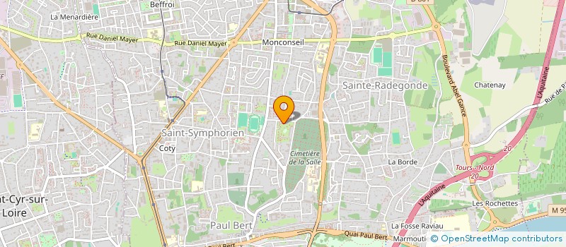 localisation de l'entreprise MONSIEUR TONY MONSERRAT à TOURS