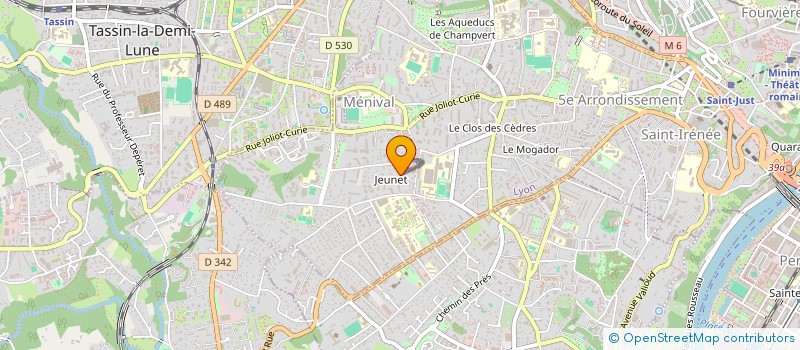 localisation de l'entreprise MONSIEUR TONY MORENO à LYON