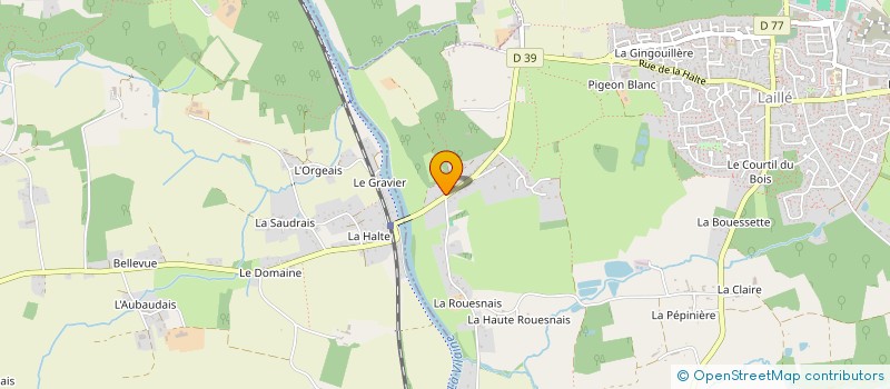 localisation de l'entreprise MONSIEUR TONY MOSCATELLI  LAILLE