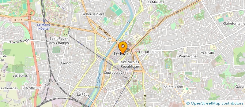 localisation de l'entreprise MONSIEUR TONY MOUCHE  LE MANS