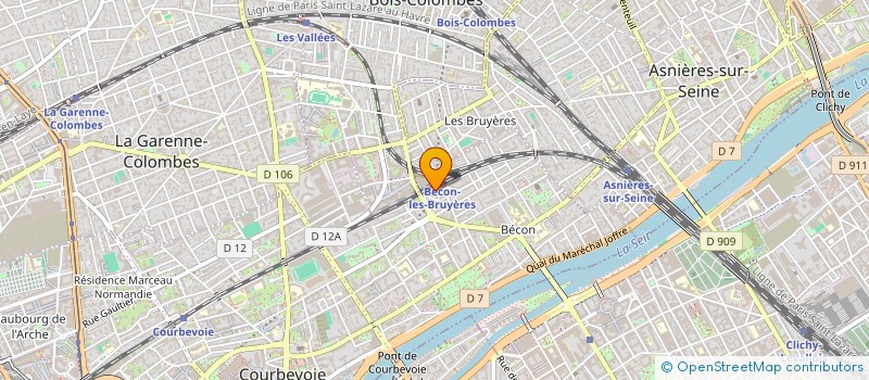 localisation de l'entreprise MONSIEUR TONY MOUSSIER à COURBEVOIE