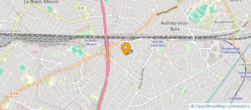 localisation de l'entreprise MONSIEUR TONY MUNOZ à AULNAY-SOUS-BOIS