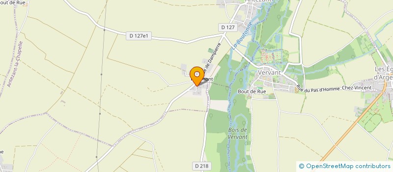 localisation de l'entreprise MONSIEUR TONY MUREAU  ANTEZANT-LA-CHAPELLE