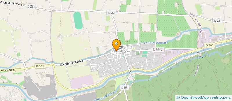 localisation de l'entreprise MONSIEUR TONY MURETTA à CHARLEVAL