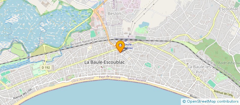 localisation de l'entreprise MONSIEUR TONY NAGALINGOM à SAINT-NAZAIRE
