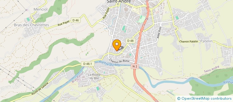 localisation de l'entreprise MONSIEUR TONY NAZE  SAINT-ANDRE