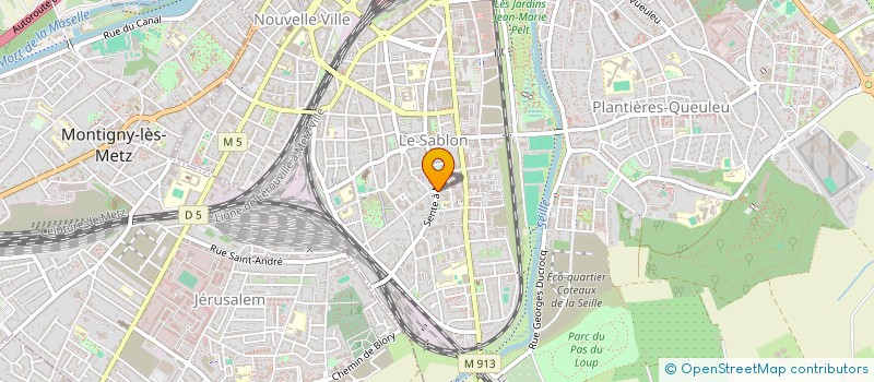 localisation de l'entreprise MONSIEUR TONY NGAVOURA  METZ