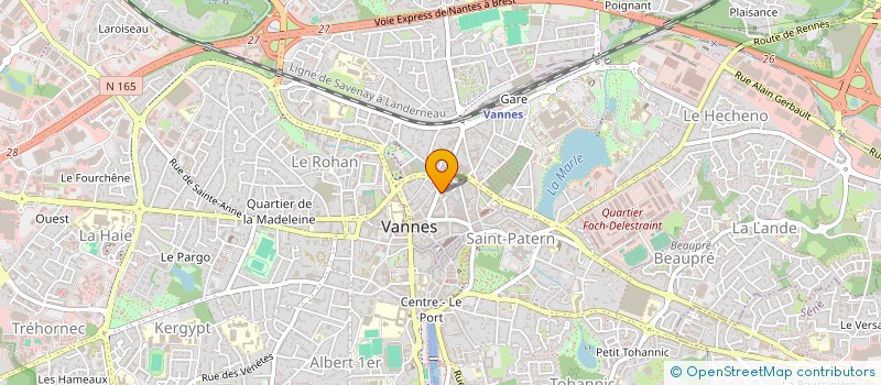 localisation de l'entreprise MONSIEUR TONY NOEL  VANNES