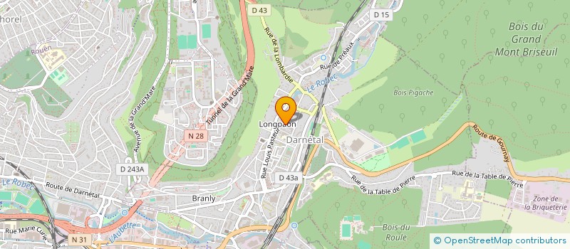 localisation de l'entreprise MONSIEUR TONY NOTHIAS  DARNETAL