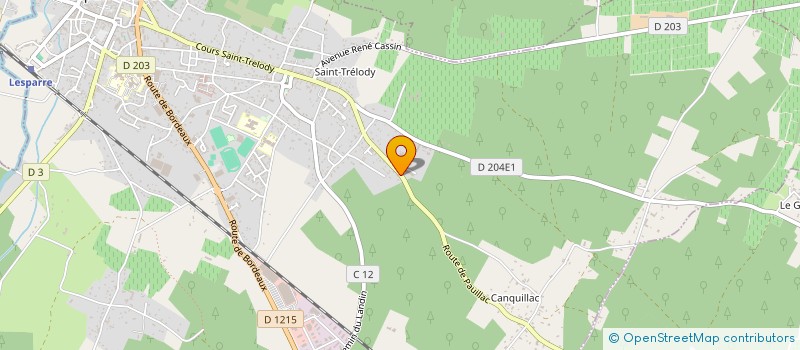 localisation de l'entreprise MONSIEUR TONY ORNECQ  LESPARRE-MEDOC