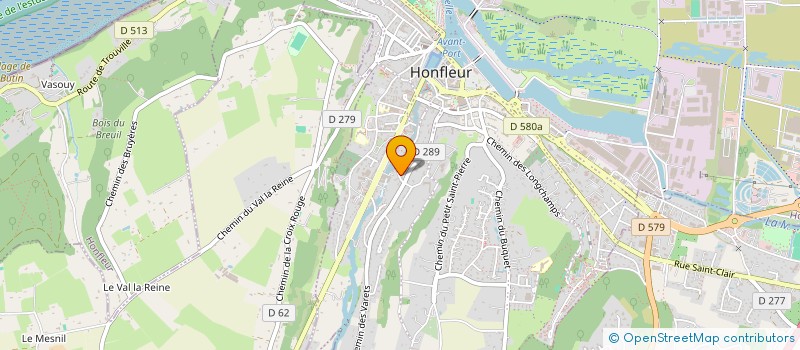 localisation de l'entreprise MONSIEUR TONY ORRIERE  HONFLEUR