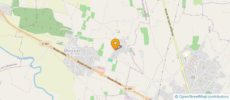 localisation de l'entreprise MONSIEUR TONY OSAJDA  MONTAREN-ET-SAINT-MEDIERS