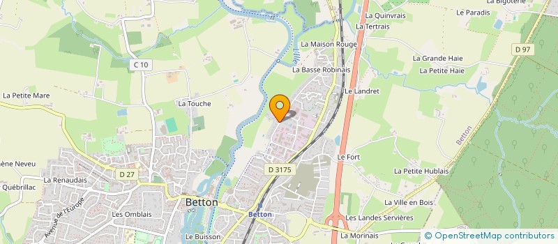 localisation de l'entreprise MONSIEUR TONY PALLEAU  BETTON