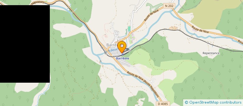 localisation de l'entreprise MONSIEUR TONY PALOMBA  BARREME