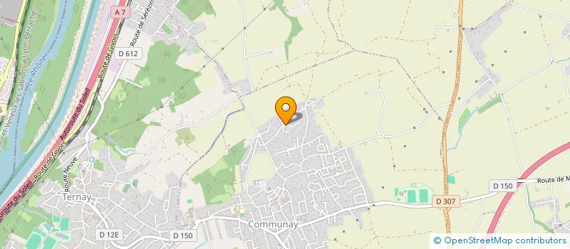 localisation de l'entreprise MONSIEUR TONY PAULIN  COMMUNAY