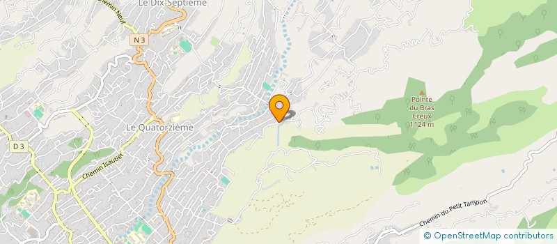 localisation de l'entreprise MONSIEUR TONY PAYET  LE TAMPON