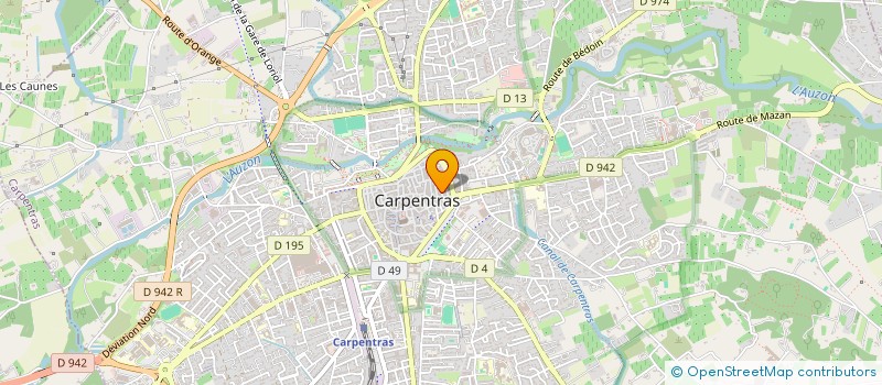 localisation de l'entreprise MONSIEUR TONY PENA à CARPENTRAS