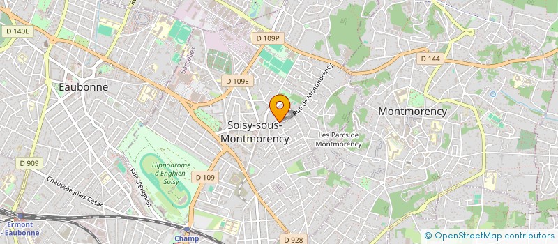 localisation de l'entreprise MONSIEUR TONY PEREIRA à SOISY-SOUS-MONTMORENCY