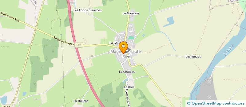 localisation de l'entreprise MONSIEUR TONY PERNAUD  MAGNEUX-HAUTE-RIVE