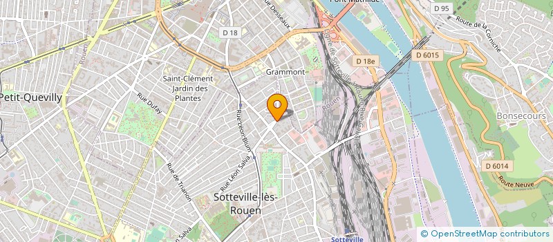 localisation de l'entreprise MONSIEUR TONY PESQUET à SOTTEVILLE-LES-ROUEN