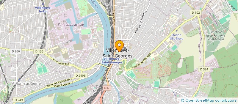 localisation de l'entreprise MONSIEUR TONY PESTELLE  VILLENEUVE-SAINT-GEORGES