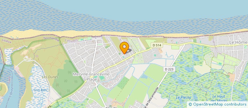 localisation de l'entreprise MONSIEUR TONY PHILIPPE HUBERT  MERVILLE FRANCEVILLE