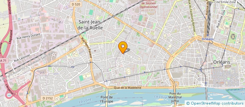 localisation de l'entreprise MONSIEUR TONY PICARD  LA CHAPELLE-SAINT-MESMIN