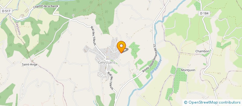 localisation de l'entreprise MONSIEUR TONY PIERRO  GEYSSANS