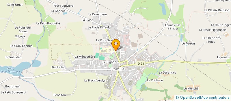 localisation de l'entreprise MONSIEUR TONY PIMOULT  ROMILLE