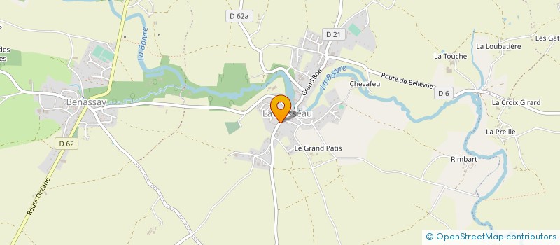 localisation de l'entreprise MONSIEUR TONY PINEAULT  BOIVRE-LA-VALLEE