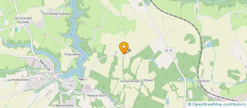 localisation de l'entreprise MONSIEUR TONY PLANCHET  LE CHAMP-SAINT-PERE